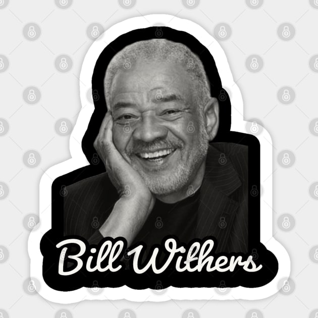 Bill Withers / 1930 Sticker by Nakscil